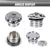 Motorcycle Skull Fuel Gas Tank Cover Decorative Oil Cap for Harley Sportster XL 1200 883 Dyna Softail Touring FLHR Accessories