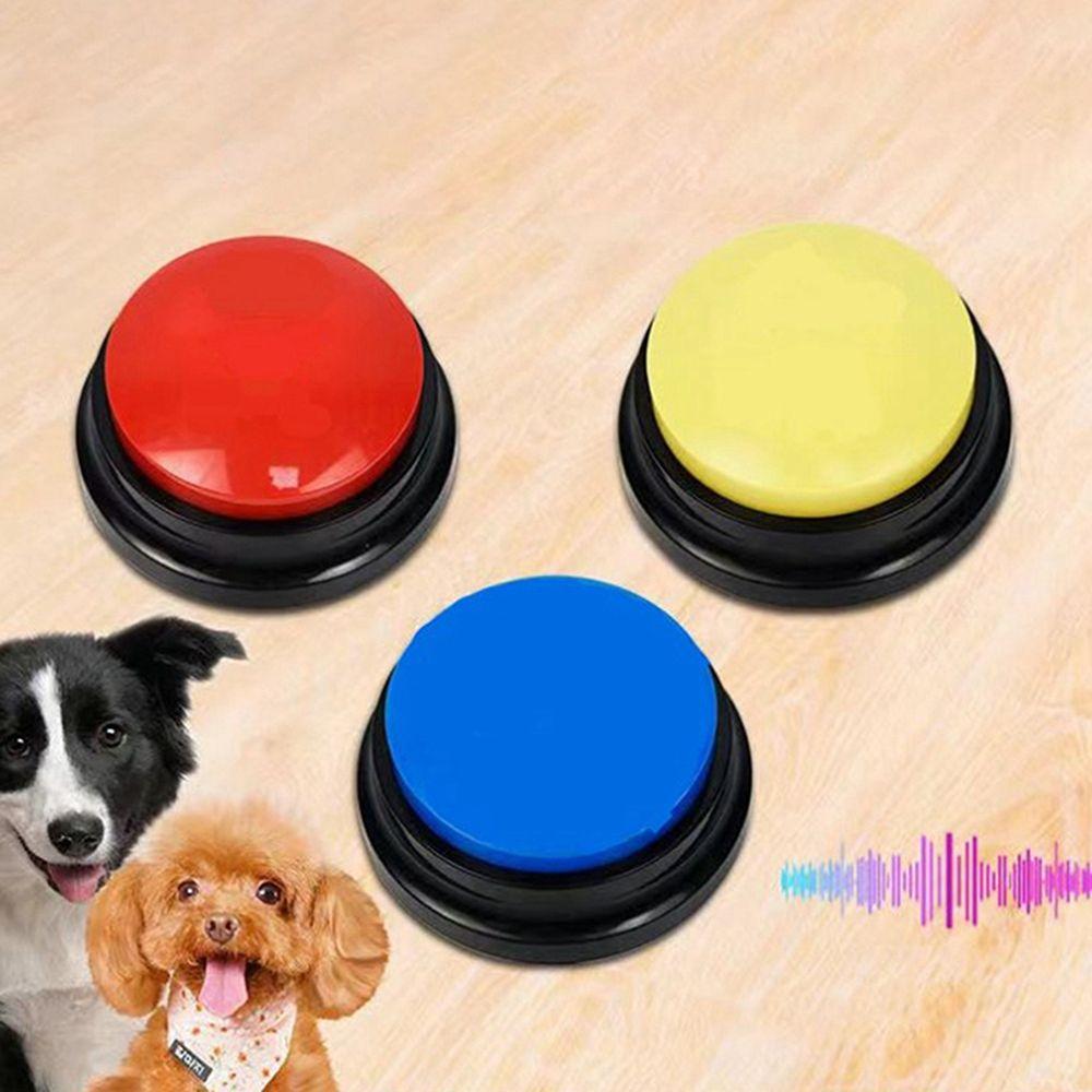 Noise Makers Voice Repeater Voice Recording Talking Button Recording Toy Answering Buttons Dog Toys