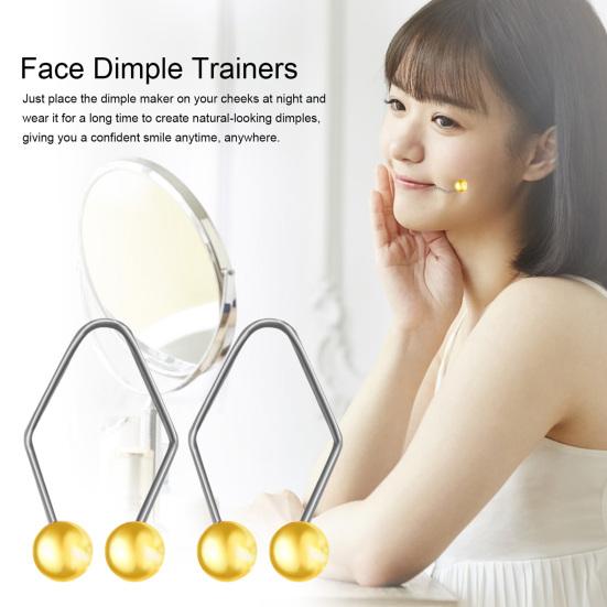 2 шт., женские ямочки для создания натуральных ямочек, легкие, компактные, удобные в носке кроссовки с ямочками для лица