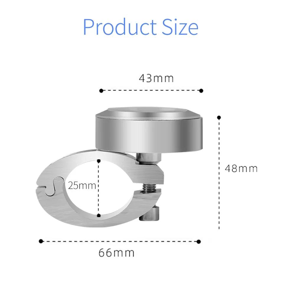 Universal Waterproof Chrome Motorcycle Bike Handlebar Mount Night Vision Buckle Mount Quartz Watch For Motobike Bicycle