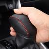 Для Toyota RAV4 XA50 2019 2020 2021 2022 2023 2024 натуральная кожа ручное шитье шестерня AT автомобиль рычаг переключения передач ручка чехол