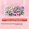50/100pcs/bag DIY Dolls Activity Eyes 3D Dolls Eyes Accessories Toys Wiggling Moving Eyes
