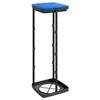 vidaXL Müllsackständer 2 Stk. Schwarz und Blau 120 L PP