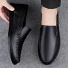 Fashion Black Plain Lightweight Man Casual Shoe Low Price Summer Sale Legitimate Social High Quality Fashion On Pu Leather Shoes for Men