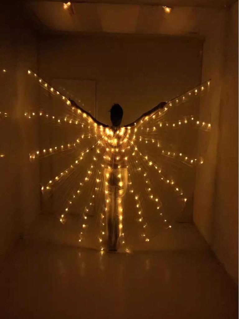 Костюм крыльев бабочки со светодиодной подсветкой на Хэллоуин