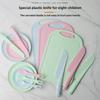 Child-Safe Fruit Cake Knife & Cutting Board Set for Early Education In Kindergarten