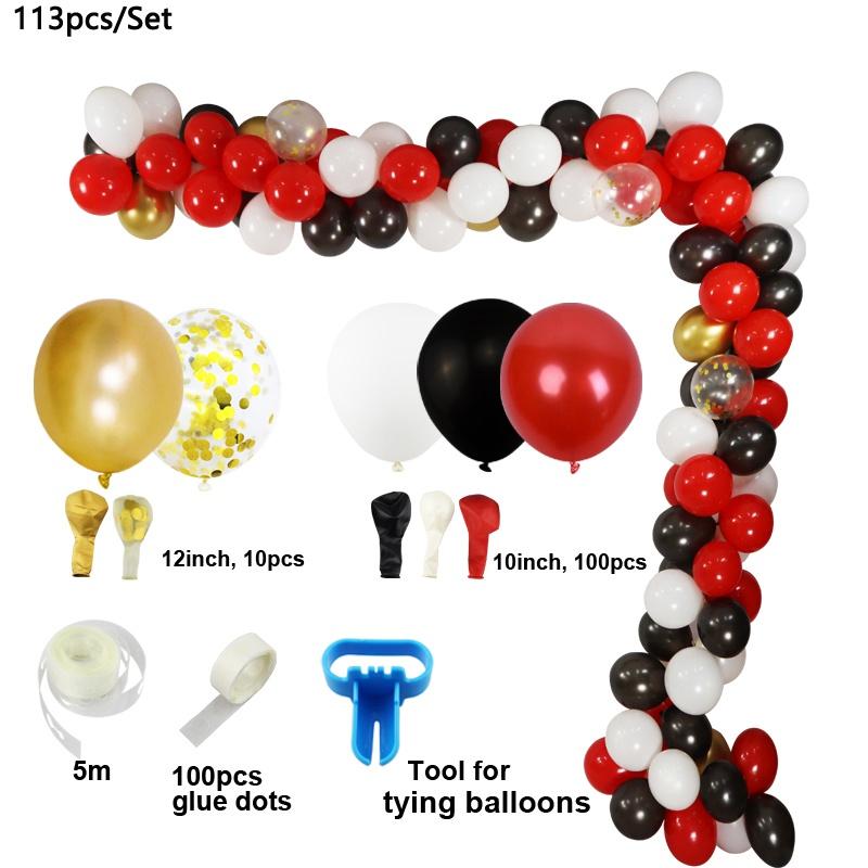 Baby Shower Decorations Macaron White Pink Blue Gold Balloon Arch Kit Wedding Birthday Boy Or Girl Gender Reveal Party