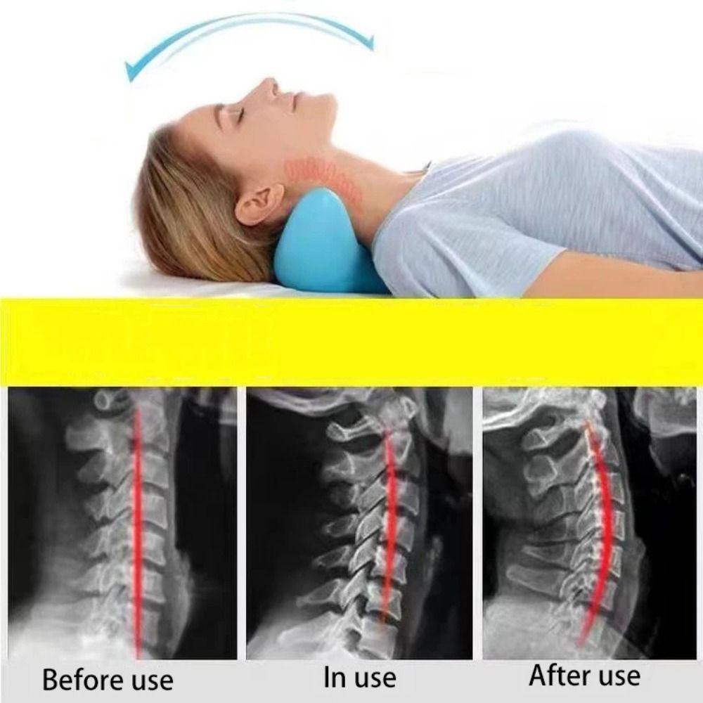 Мягкий растяжитель для шеи и плеч, прочная массажная подушка для шеи и плеч, расслабление мышц