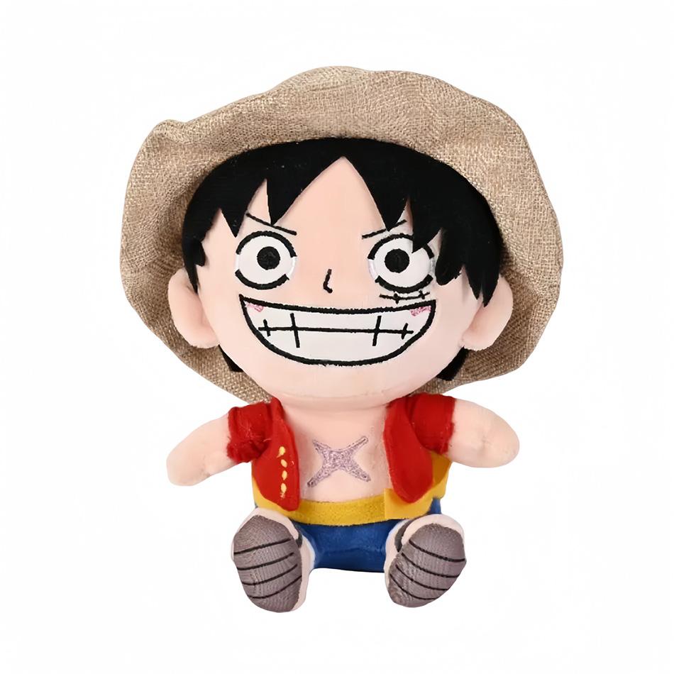 Японское аниме 25 см One Piece Оригинальные плюшевые игрушки CartoonFigure Luffy Chopper Ace Roronoa Zoro Милая мягкая кукла Дети Рождественские подарки
