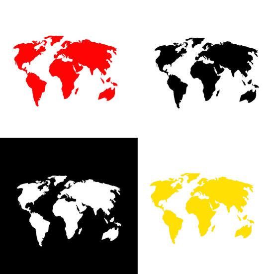 Карта мира, автомобильный Стайлинг, внедорожник, грузовик, кузов, окно, светоотражающие наклейки, наклейка, декор