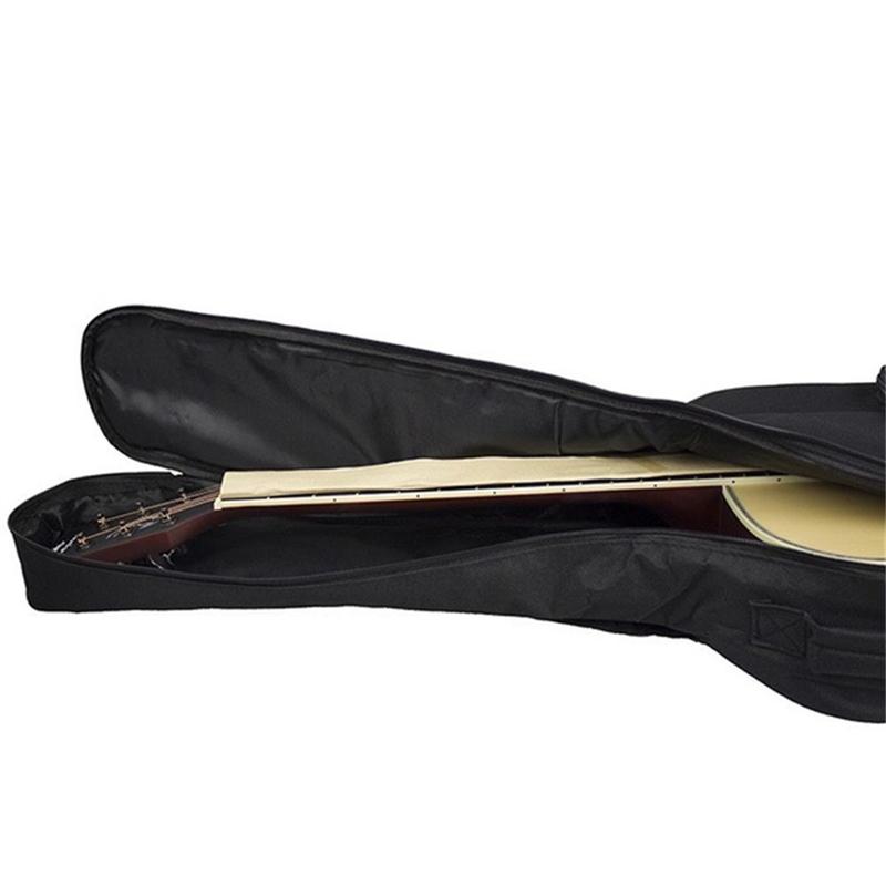 Утолщенная противоударная акустическая фолк-гитара 600D Oxford с регулируемыми ремнями и плечевыми ремнями для гитары