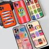 Чехол для телефона 'Сардины' для iPhone 17,16,15,14,13,12,11,Pro,Max,Plus,Mini, Мягкий силиконовый черный чехол
