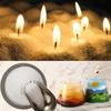 500 г/1000 г Белый Песочный Воск Ледяной Цветок Воск DIY Изготовление Свечей Аксессуары Принадлежности Снежинка Восковая Свеча Пейзаж Картина Песок Чашка
