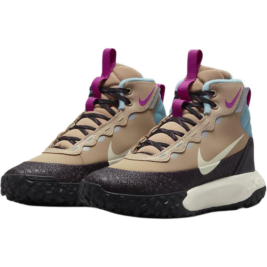 Nike Детские кроссовки Terrascout GS Hemp Denim бирюзового цвета, коричневые, бордовые, пепельно-бледно-слоновая кость FV4173-200