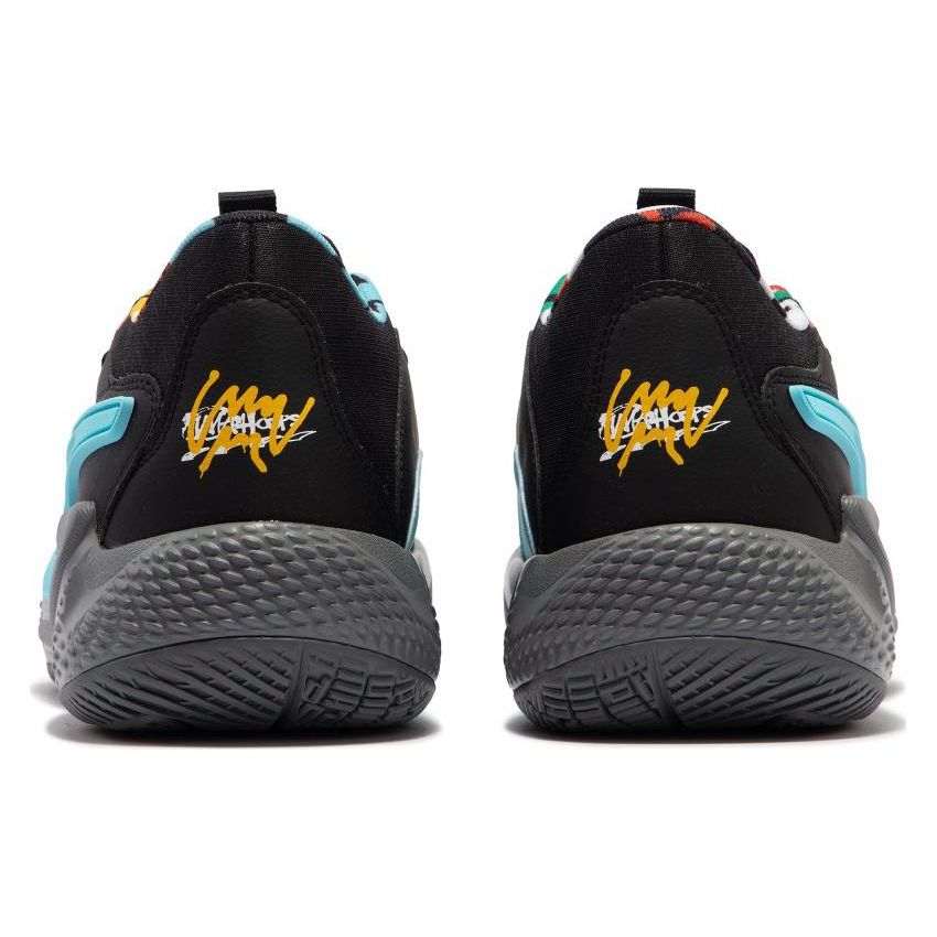 Puma Кроссовки Court Rider Chaos Block Party Мужские Черные Чугунные 378265-01