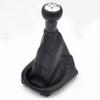 Car Gear Shift Knob Lever Shifter Hand Stick Matte Chrome for Peugeot 106 206 306 406 107 207 307 407 301 308 2008 3008 C2 C3 C4