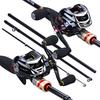 Набор удочек и катушек 11 + 1BB, катушка для приманки, окунь, пресноводная соленая вода, рыболовные снасти для путешествий на открытом воздухе