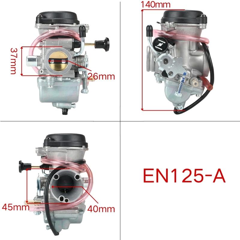 Motorcycle Carburador 26mm For Suzuki EN125 125cc Engine GZ 125 Marauder GN 125 GS125 Manual Choke Carb Drit Pit Bike Carb