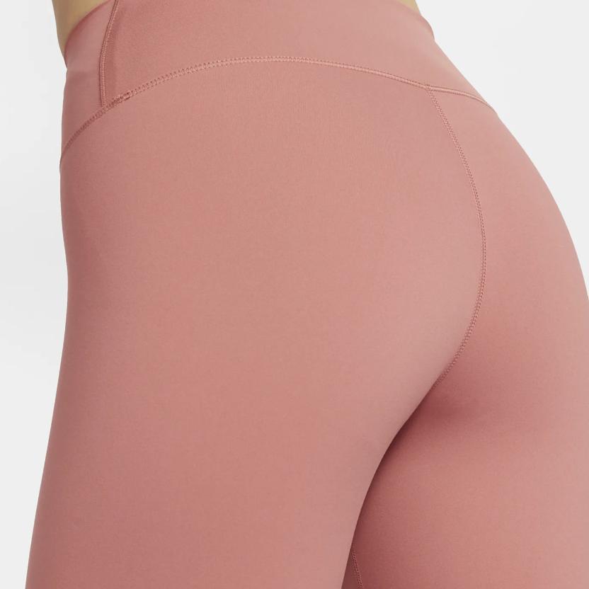 Nike Леггинсы женские с высокой талией 7/8, цвет каньон-розовый FN3233-634