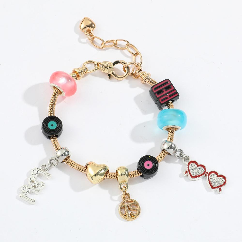 Taylor Swift Theme bracelet, Multi-Color, Fan Gift