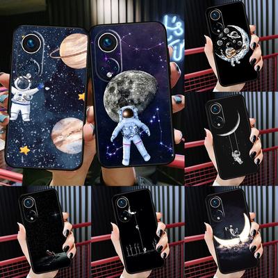 Чехол с изображением Луны, Звезд, Космоса, Астронавта для Honor 200 Lite 50 70 90 X9c X9b X9a X8a X8b X7a X6a X8 X9 Magic 7 5 6 Pro