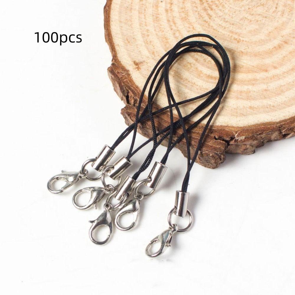 Parts Cord Mobile Phone Rope Lanyard Rope Handmade Materials Making Keychain DIY Craft Pendant