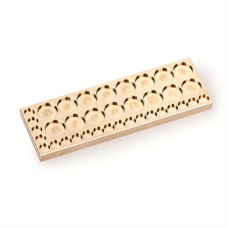 26 Grid Pure Copper Watch Accessory Storage Box Multifunctional Tiny Screw Classification Storage Plate for Watch Repair Tool