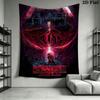 Stranger Things C Wall Hanging Printed Fabric Blanket Decorative Tapestries for Bedroom Living Room Home Decor