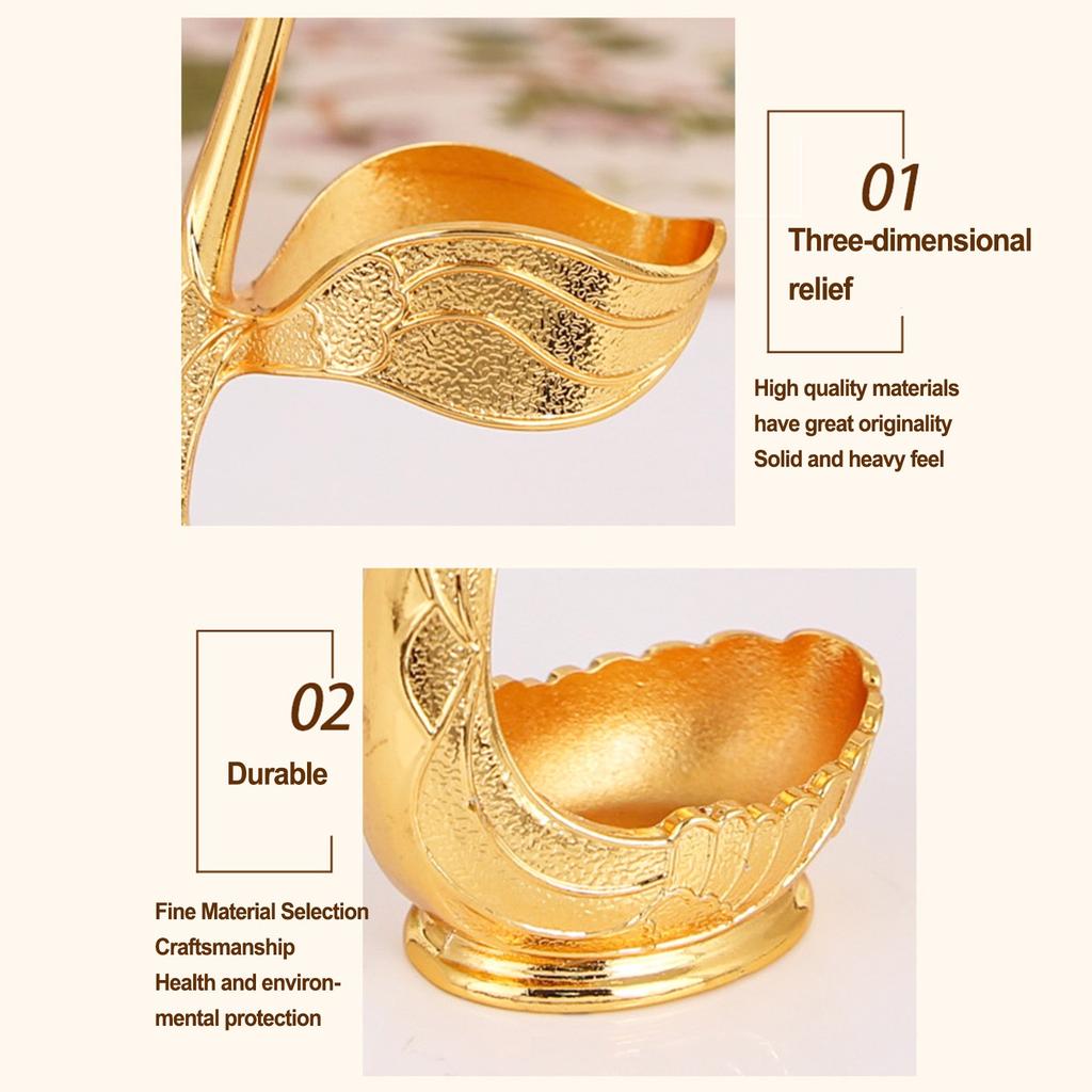 Подставка в виде лебедя, декоративная новинка для фруктового десерта