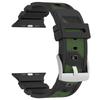 Ремешок из углеволокна для Apple Watch Series 10 46 мм, силиконовый ремешок 42 мм для мужчин, спортивный браслет Ultra 2 49 мм для iWatch Series 9 8 7 6 4 5 SE 44 мм 45 мм