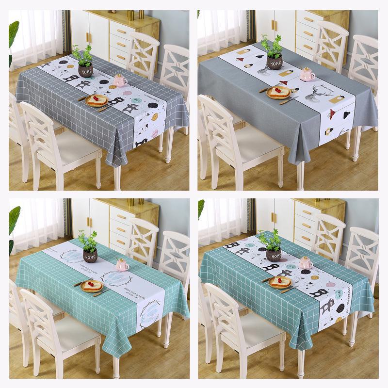 Скатерть из ПВХ-сетки: Устойчив к ожогам, водонепроницаем, маслостойкий, моющийся — идеально подходит для журнального столика или использования в общежитии