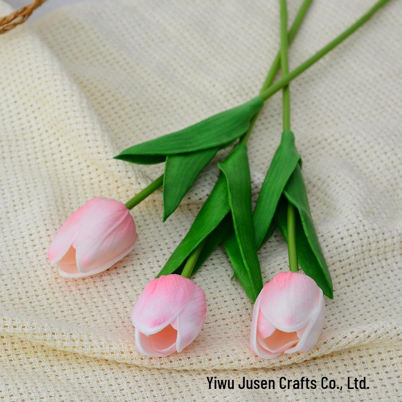 Искусственные тюльпаны для домашнего декора и свадебных букетов