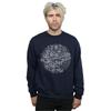 Star Wars Mens Christmas Death Star Sweatshirt