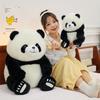 Cute Panda Plush Toys Children's Birthday Gifts Zoo Souvenirs Event Ornaments Home Pillow