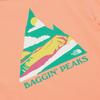 THE NORTH FACE T-Shirts Unisex Peach Pink Crew Neck Moderate Straight Fit NT7UP08D