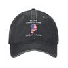 Casual Make Greenland Great Again Map Baseball Cap Men Women Distressed Denim Sun Cap Usa Flag Outdoor Workouts Gift Hats Cap
