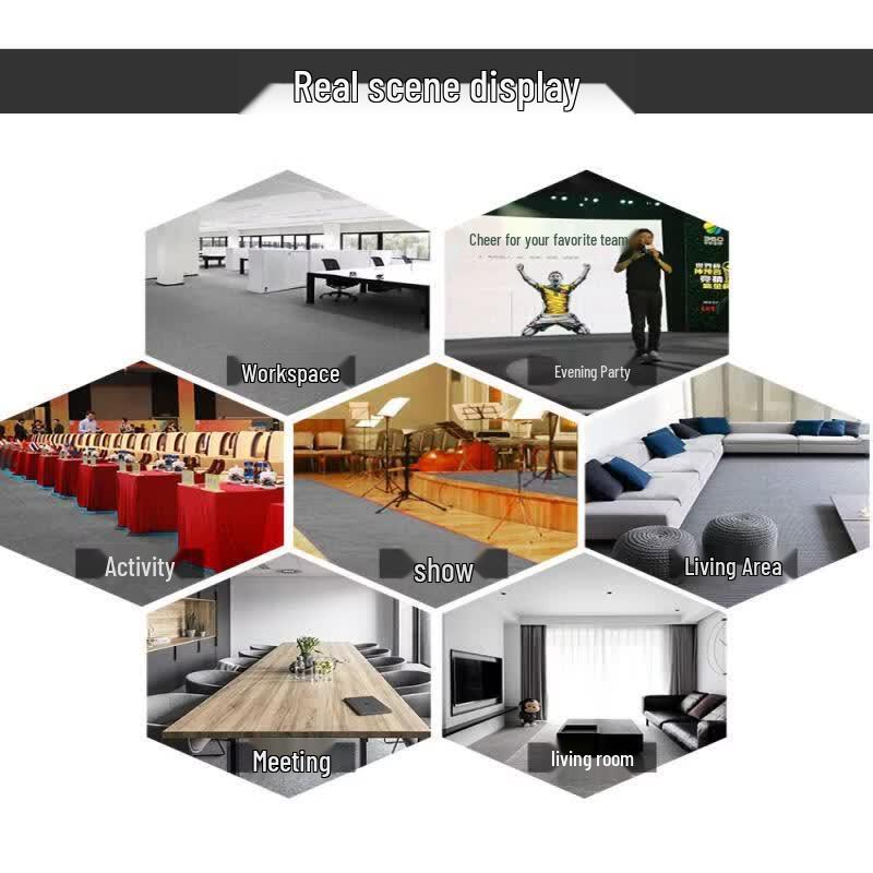 Grey Soundproof Waterproof Carpet Roll