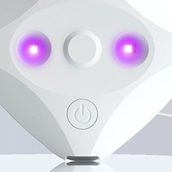 Self-Adhesive Toilet Bowl Cleaner with UV Light Easy Installation Rechargeable Motion Sensor Activated Toilet Lid Light