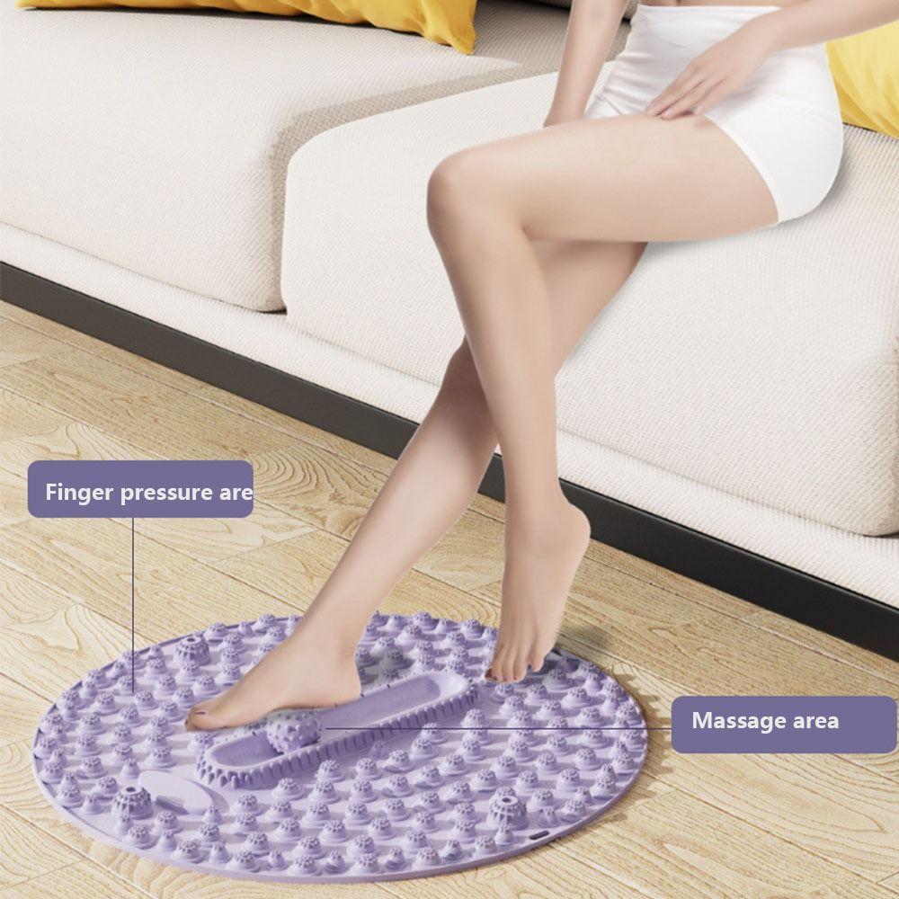 Расслабление мышц Акупрессурный коврик Противоскользящая ходьба Носок Пластина Массажная подушка для ног Массажер для акупунктурных точек