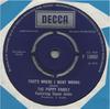 7-дюймовая пластинка POPPY FAMILY, SUSAN JACKS - That's Where I Went Wrong / Shadows F13092 Decca 1970 UK Рок Б/У