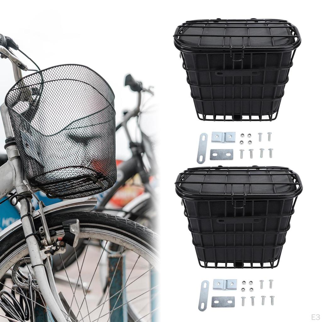 Корзина-органайзер для мелочей Легко устанавливаемые аксессуары Велобагажник с сумкой-вкладышем для велоспорта