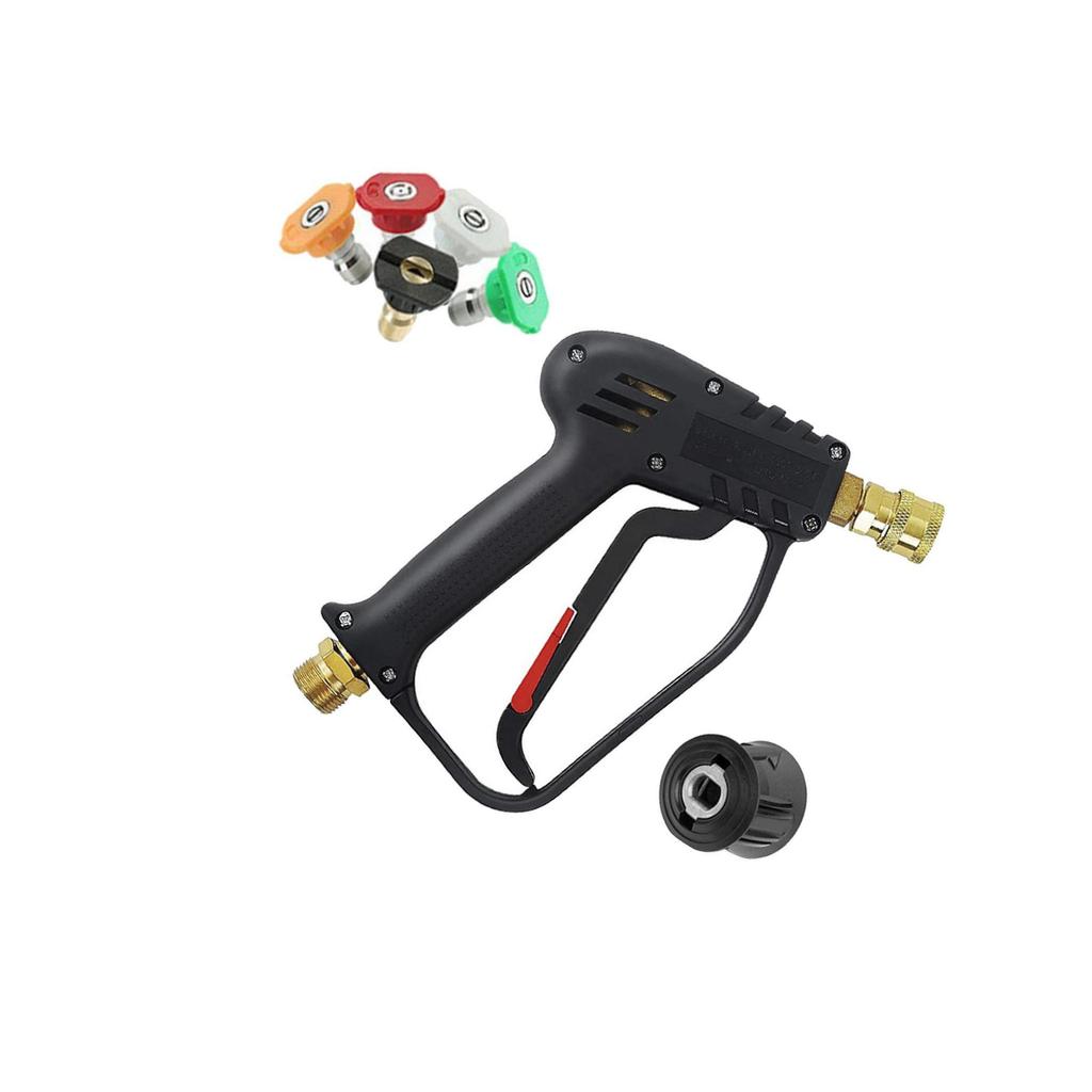 High Pressure Washer Quick Connect 5 Nozzles Quick Connector for Plastic Connector