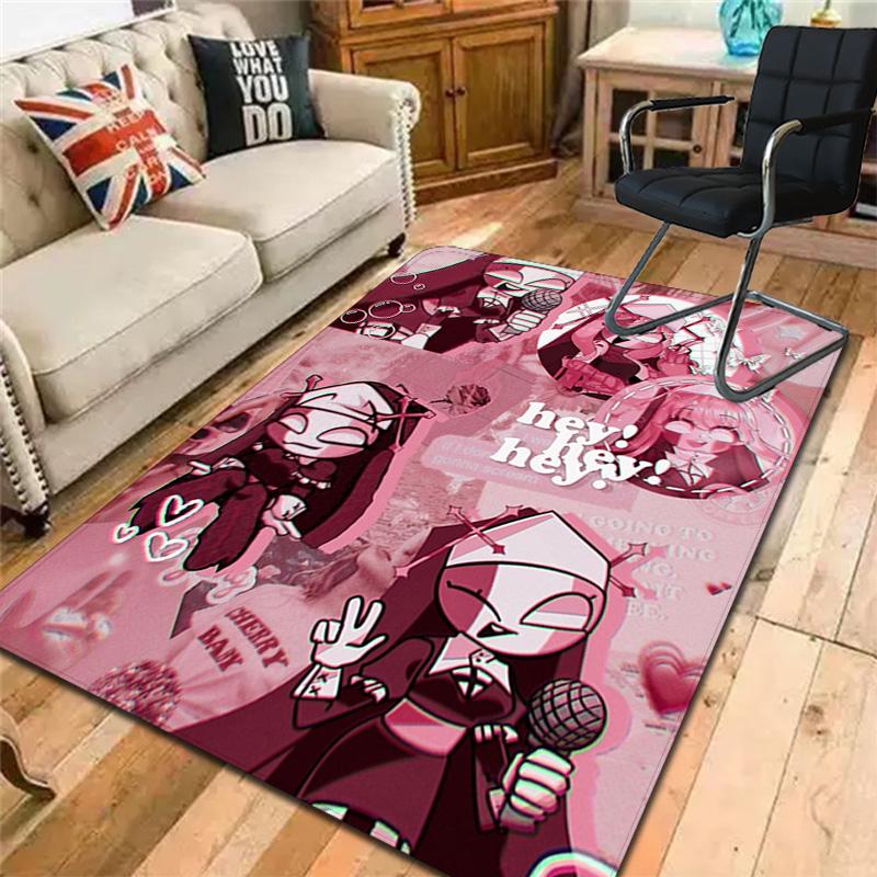 Friday Night Funkin Rug Floor Mat for Living Room or Bedroom Soft and Comfortable Carpet a Gift for Birthday and Holiday.MFF0918476