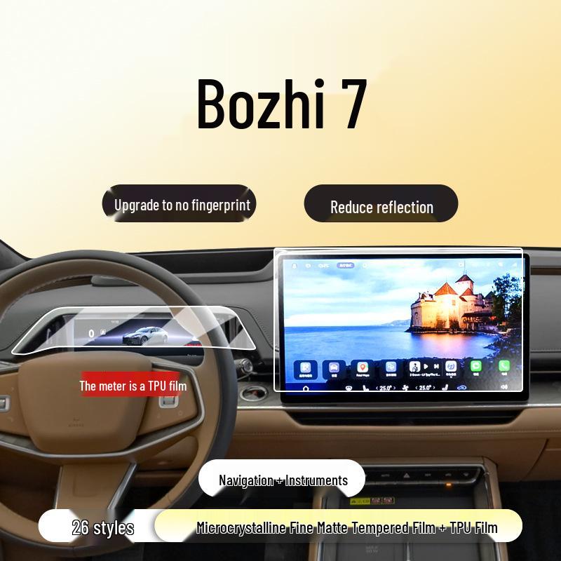 Защитная пленка на экран навигации Toyota Yaris L для 26 моделей - Аксессуар для интерьера автомобиля Закаленное стекло