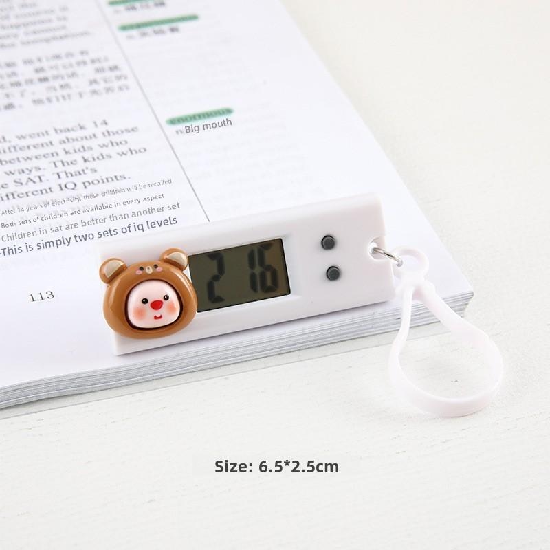 Cute Cartoon Digital Desk Clock With Timer For Kids And Classroom Time Management
