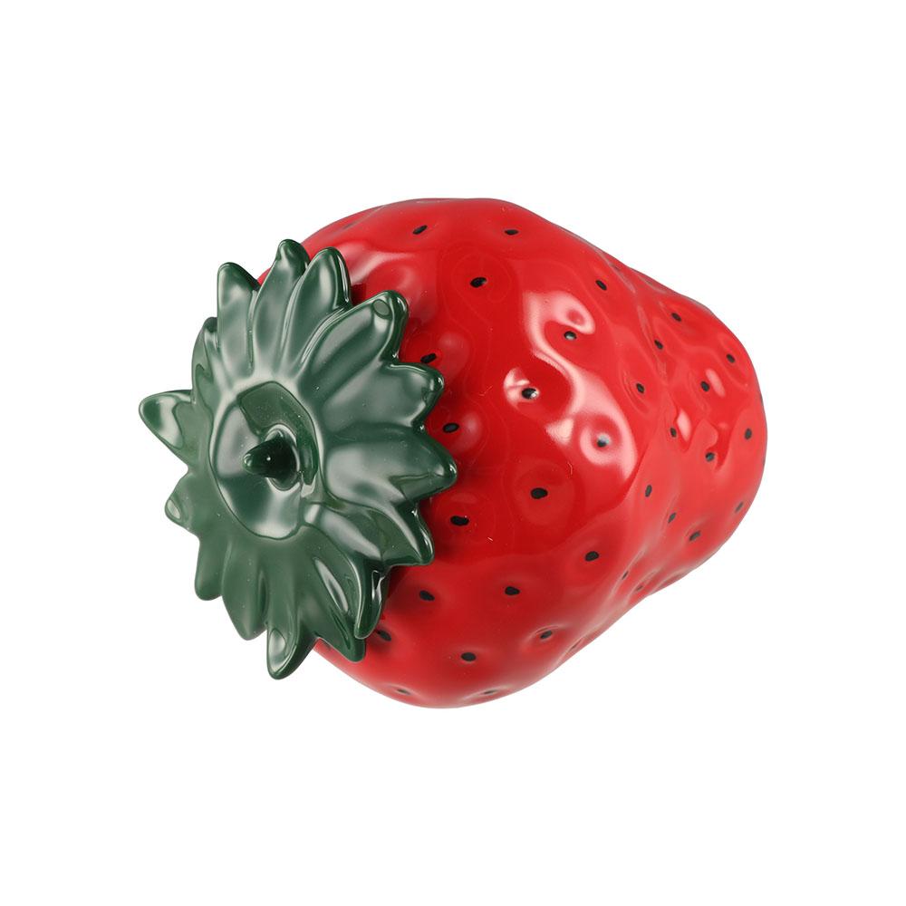 Strawberry Shaped Ceramic Tea Caddies Creative Coffee Container Tea Jar home Ornaments
