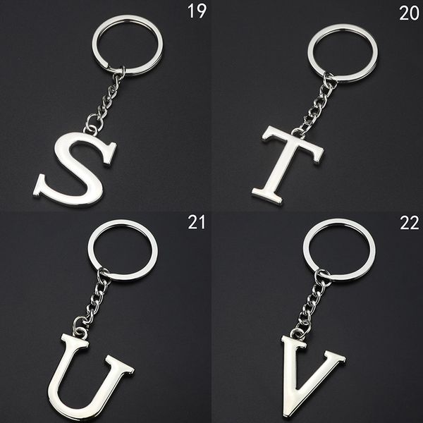 1 шт.. кулон-брелок с алфавитом 26, английская инкрустация, стразы, креативный брелок для ключей, аксессуары