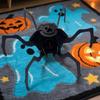 3D Деревянный Пазл Модель Паука со Светом Стимпанк Механическая Фигурка Паука 3D Пазл Украшение для Стола для Декора на Хэллоуин