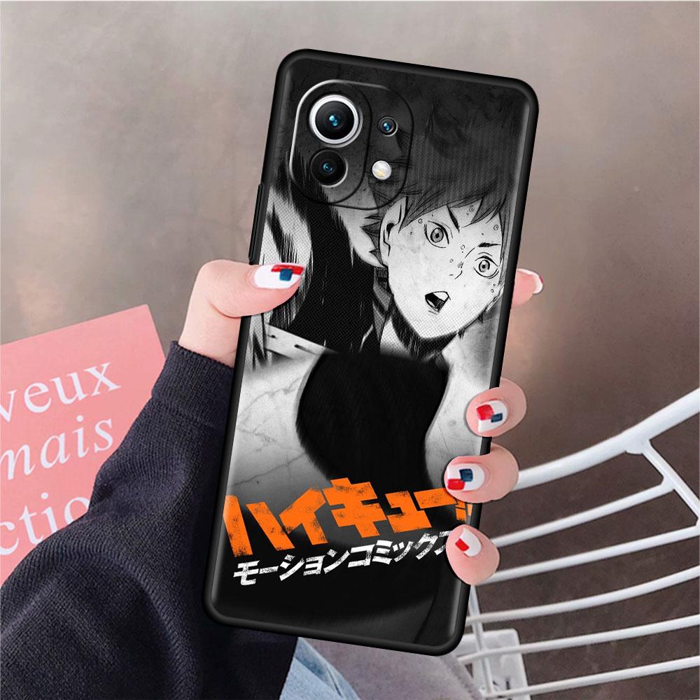 Хайкю!! Чехол с рисунком аниме для Xiaomi Mi 11 Lite 5G NE 11T Pro 10T 9T Note 10 12 12X 12S, ультрамягкий силиконовый чехол для телефона