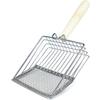 Washable Cat Litter Shovel Stainless Steel Wooden Handle Cat Litter Scoop Kitty Litter Scoop Cats Toilet Cleaning Shovel Tool